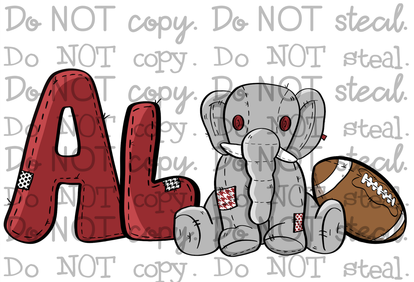 AL Plushie PNG - Digital Download