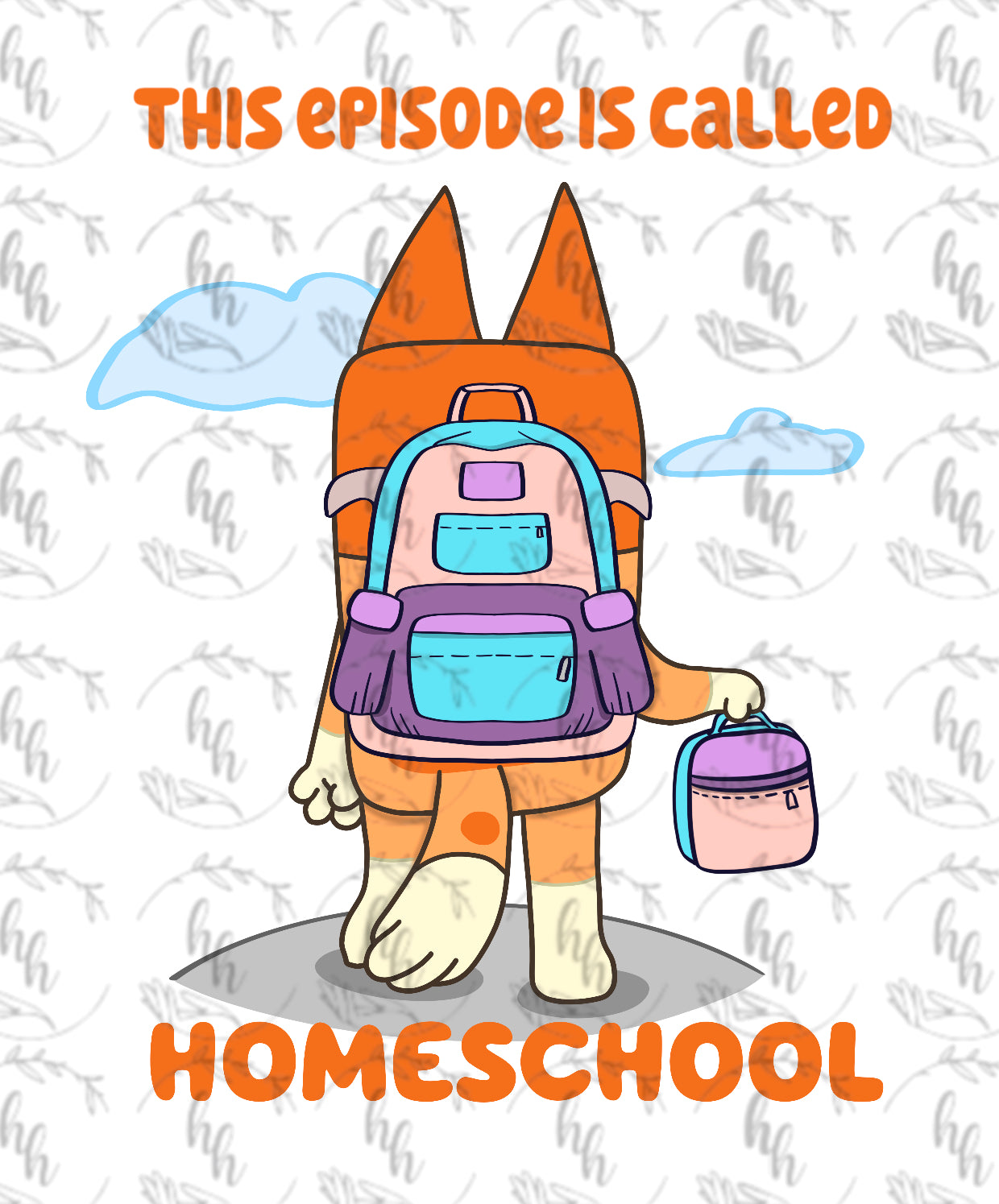 Bingo B2S Homeschool PNG - Digital Download - GL