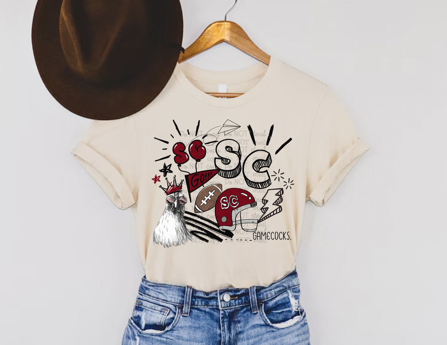 '24 SC COLLAGE Doodle PNG - Digital Download
