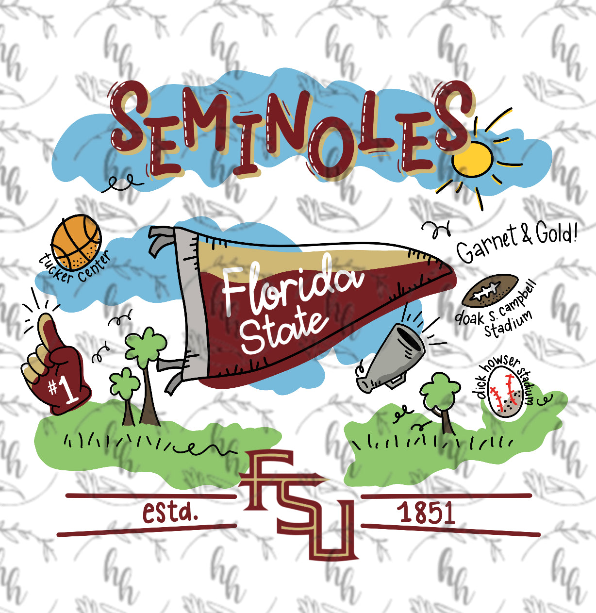 Semi Doodle PNG - Digital Download