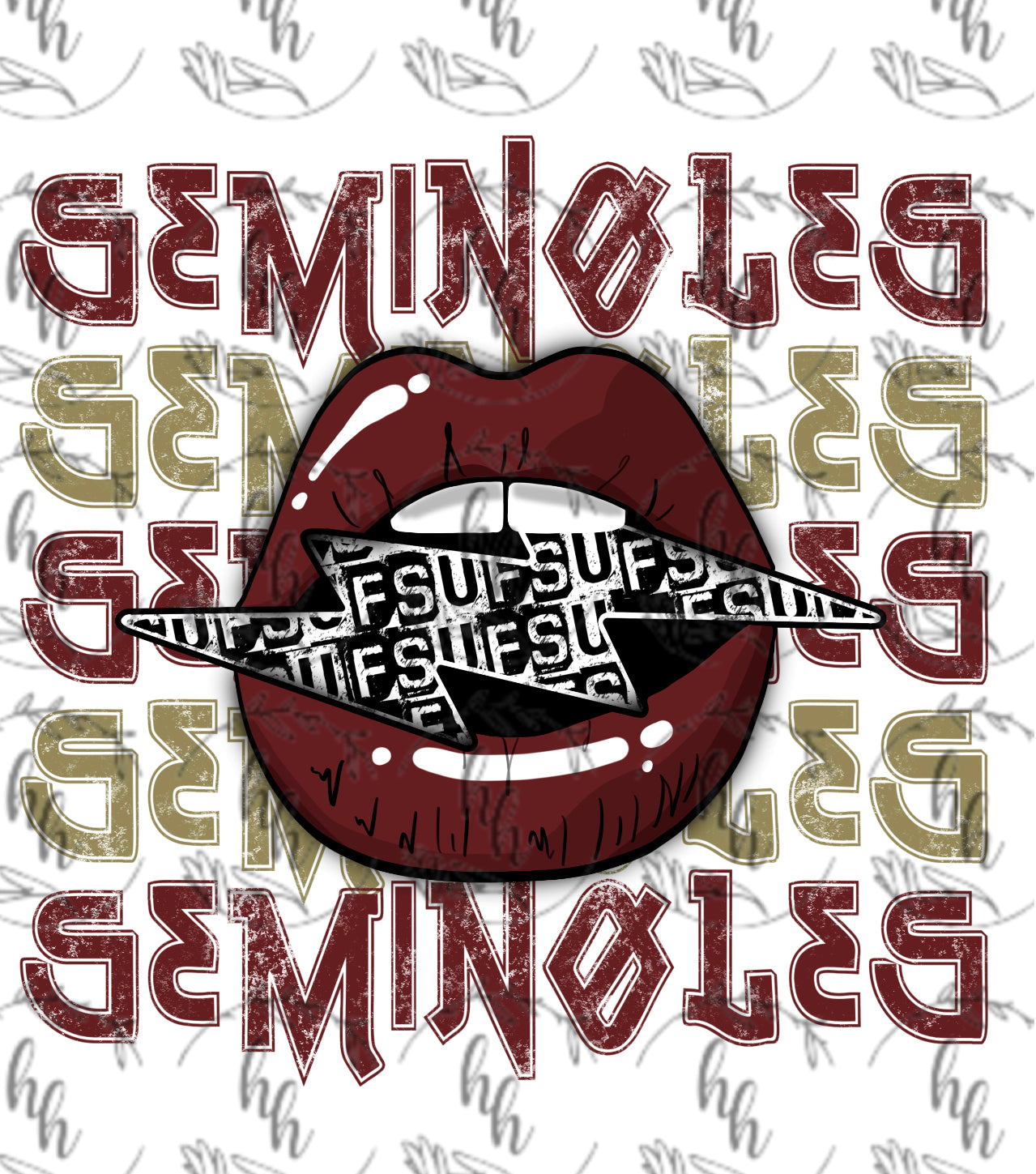 FSU Rock PNG - Digital Download