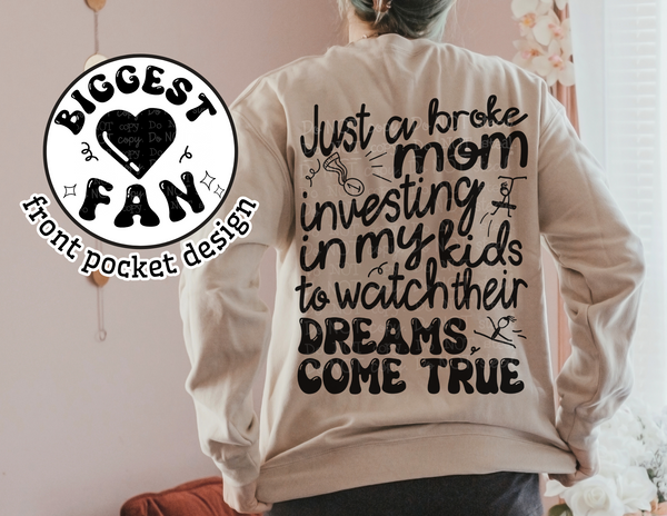 Investing Mom PNGs - bundle 3 - (4 files) - Digital Downloads ONLY