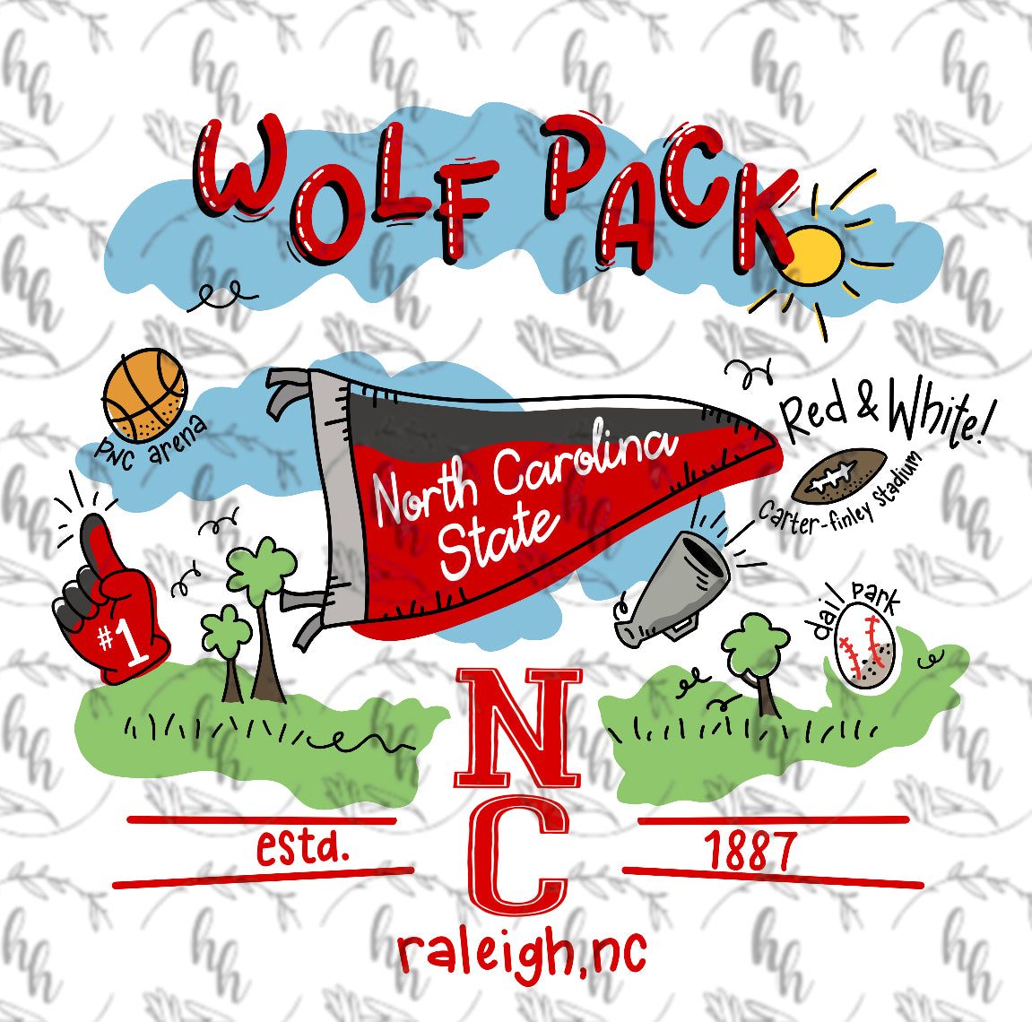 NCS Doodle PNG - Digital Download