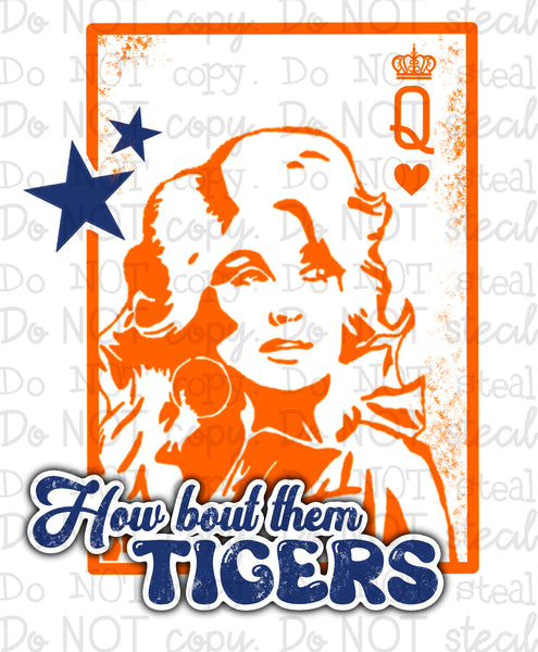 Queen Card AU PNG - Digital Download