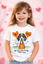 Orange Dog Valentines PNG - Digital Download