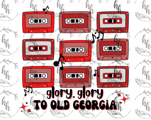 Glory Cassettes PNG - Digital Download