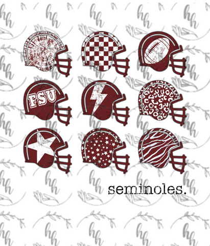 FSU Helmet PNG - Digital Download