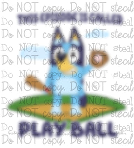 Cartoon Play Ball PNG - Digital Download