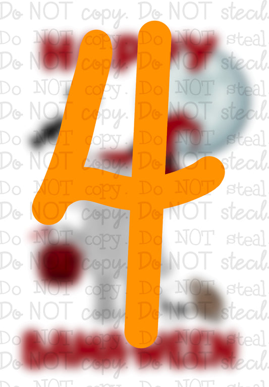 4 - B - Halloween PNG - Digital Download