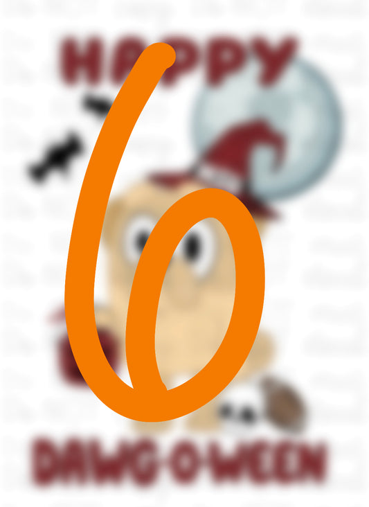 6 - B - Halloween PNG - Digital Download