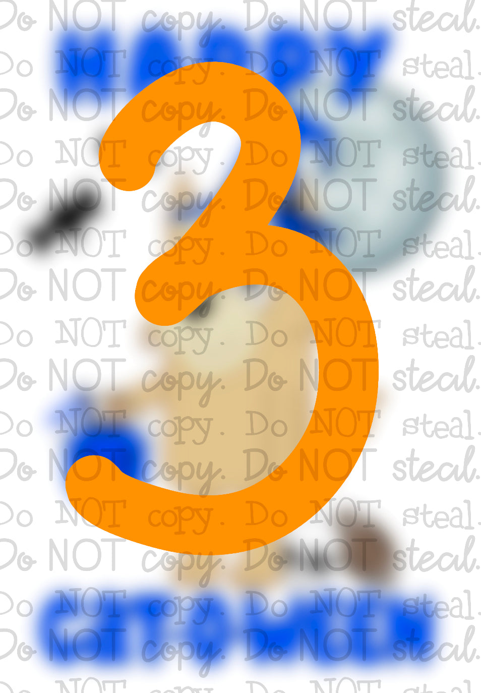 3 - B - Halloween PNG - Digital Download