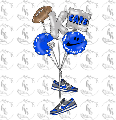 KY dunk balloons PNG - Digital Download