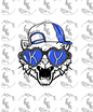 KY Heart Glasses PNG - Digital Download