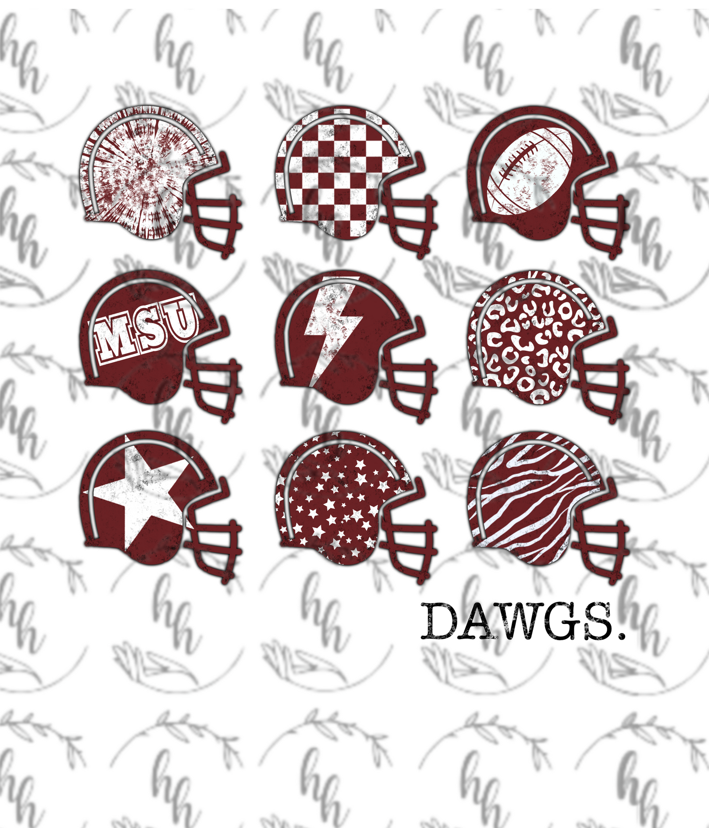 MSU Helmet PNG - Digital Download