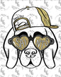 Saints Heart Glasses PNG - Digital Download