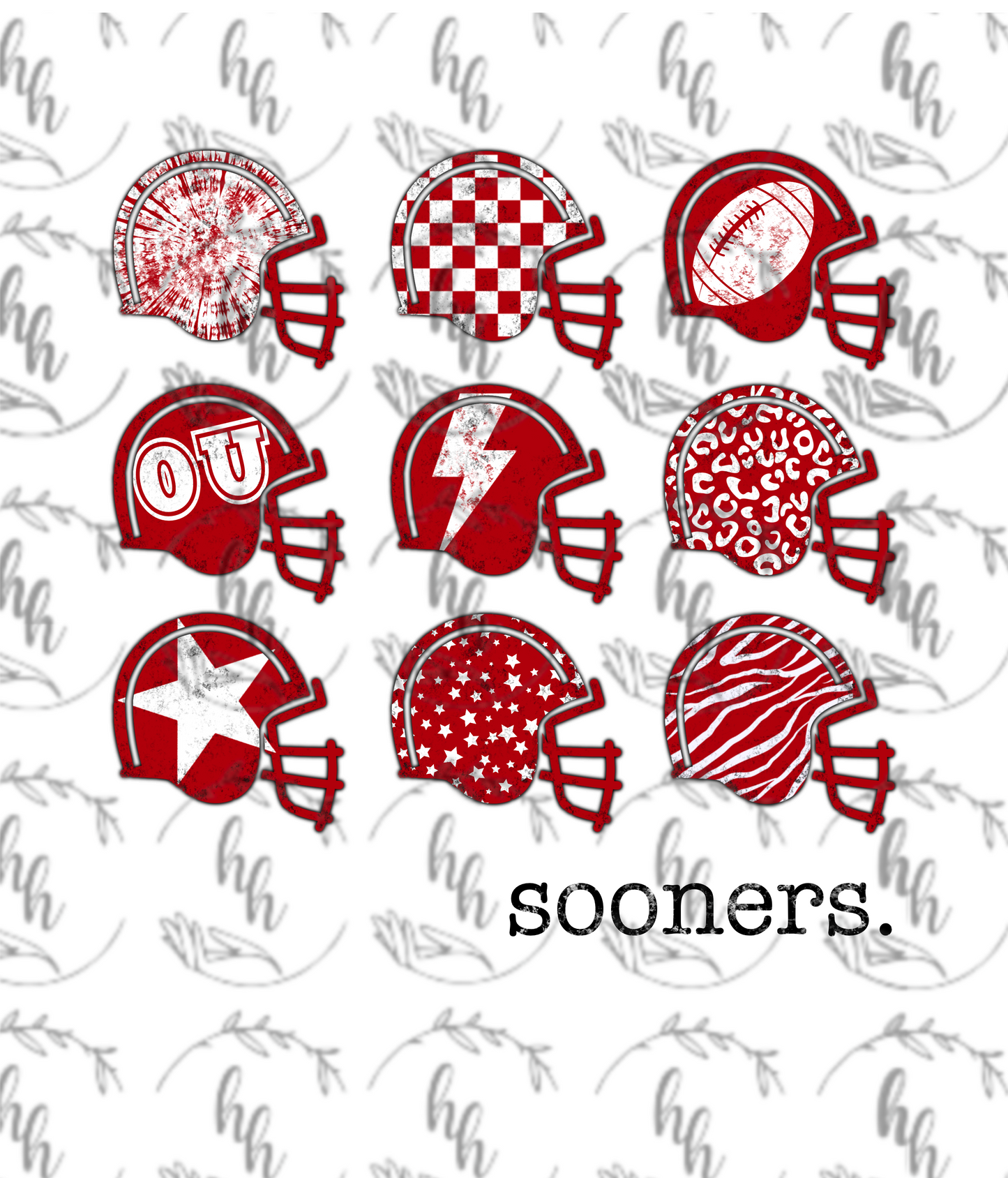 OU Helmet PNG - Digital Download