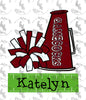 SC kid field pom PNG - Digital Download (field comes blank)