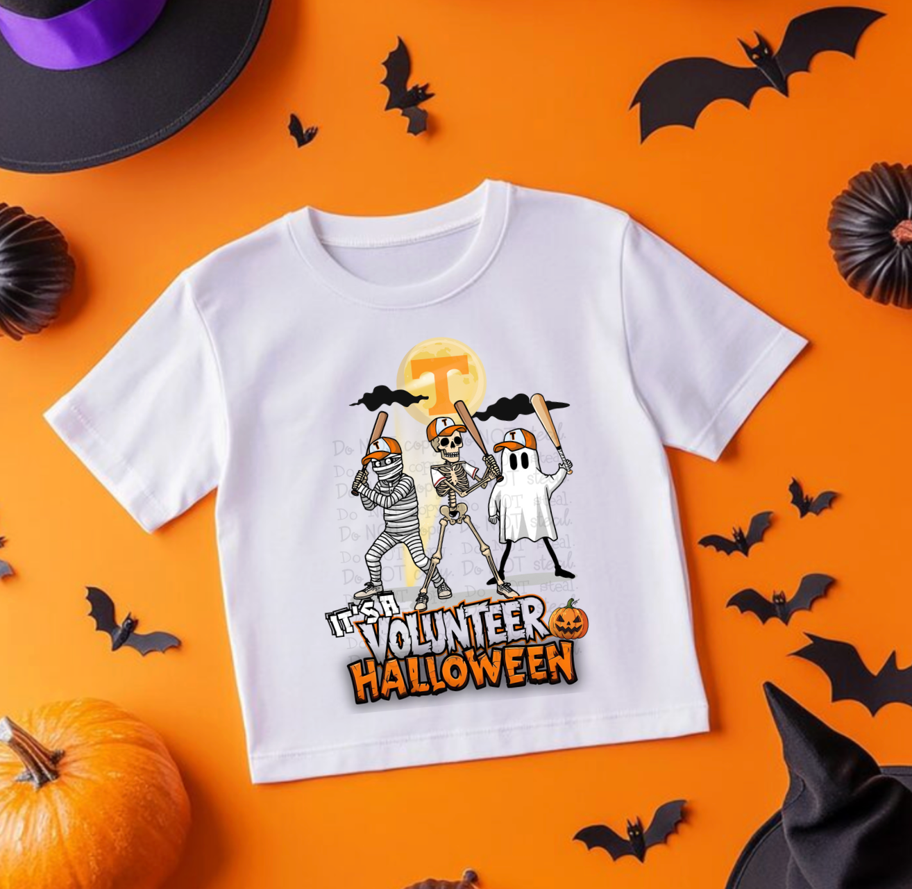 TN Batting Halloween PNG - Digital Download