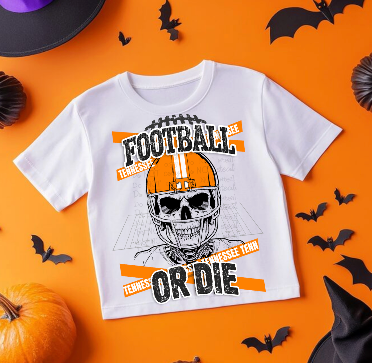 TN Football Halloween PNG - Digital Download