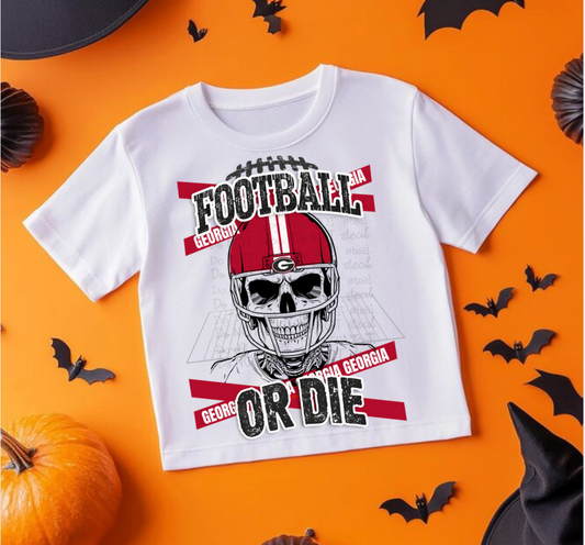 GA Football Halloween PNG - Digital Download