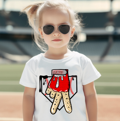Dawgs Drip Batting PNG - Digital Download