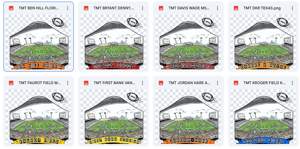 TAKE ME TO - SEC TEAM BUNDLE - 16 PNG FILES