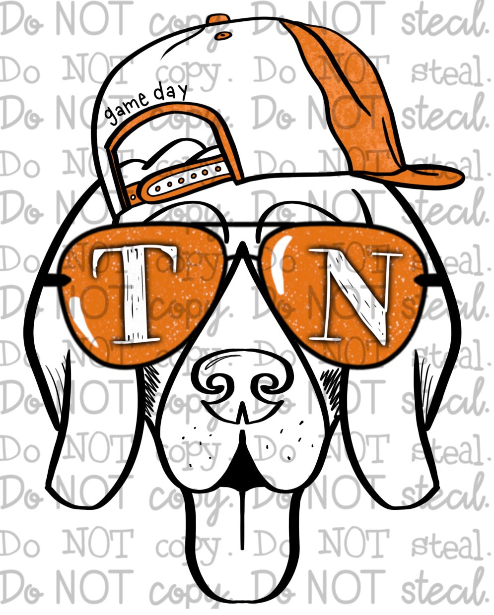 TN Aviator Glasses PNG - Digital Download