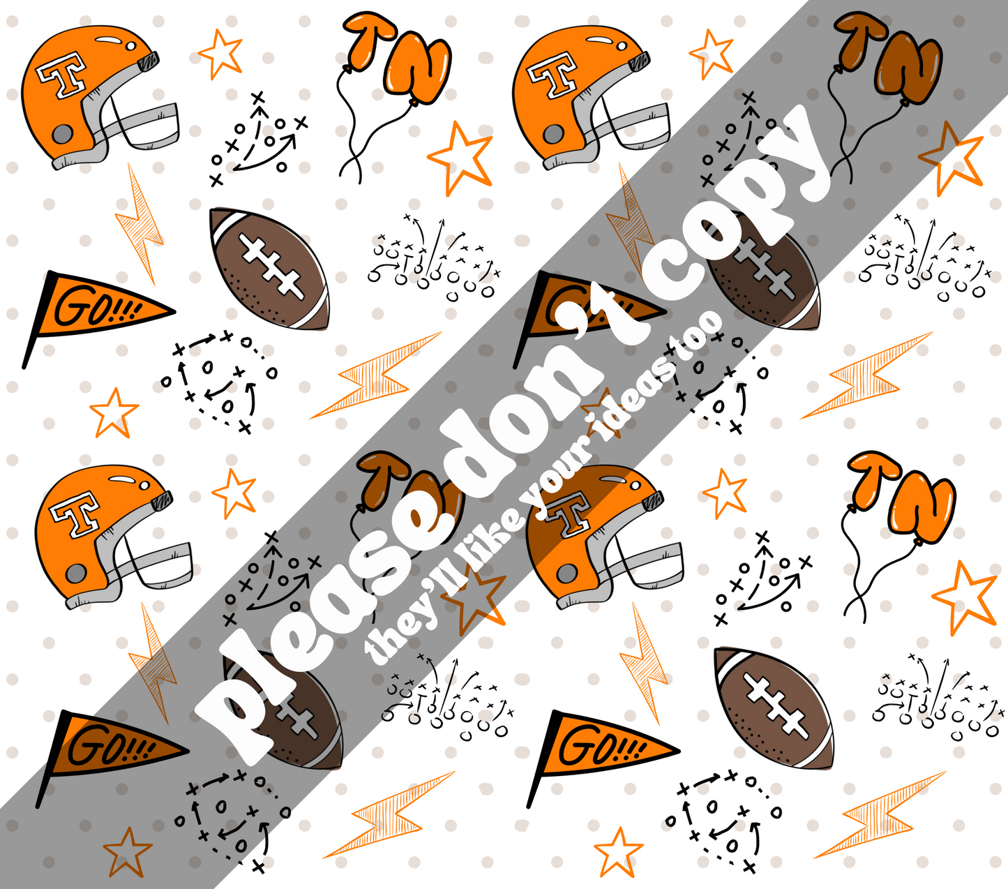 TN doodle pattern PNG - Digital Download