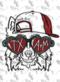 A+M Heart Glasses PNG - Digital Download