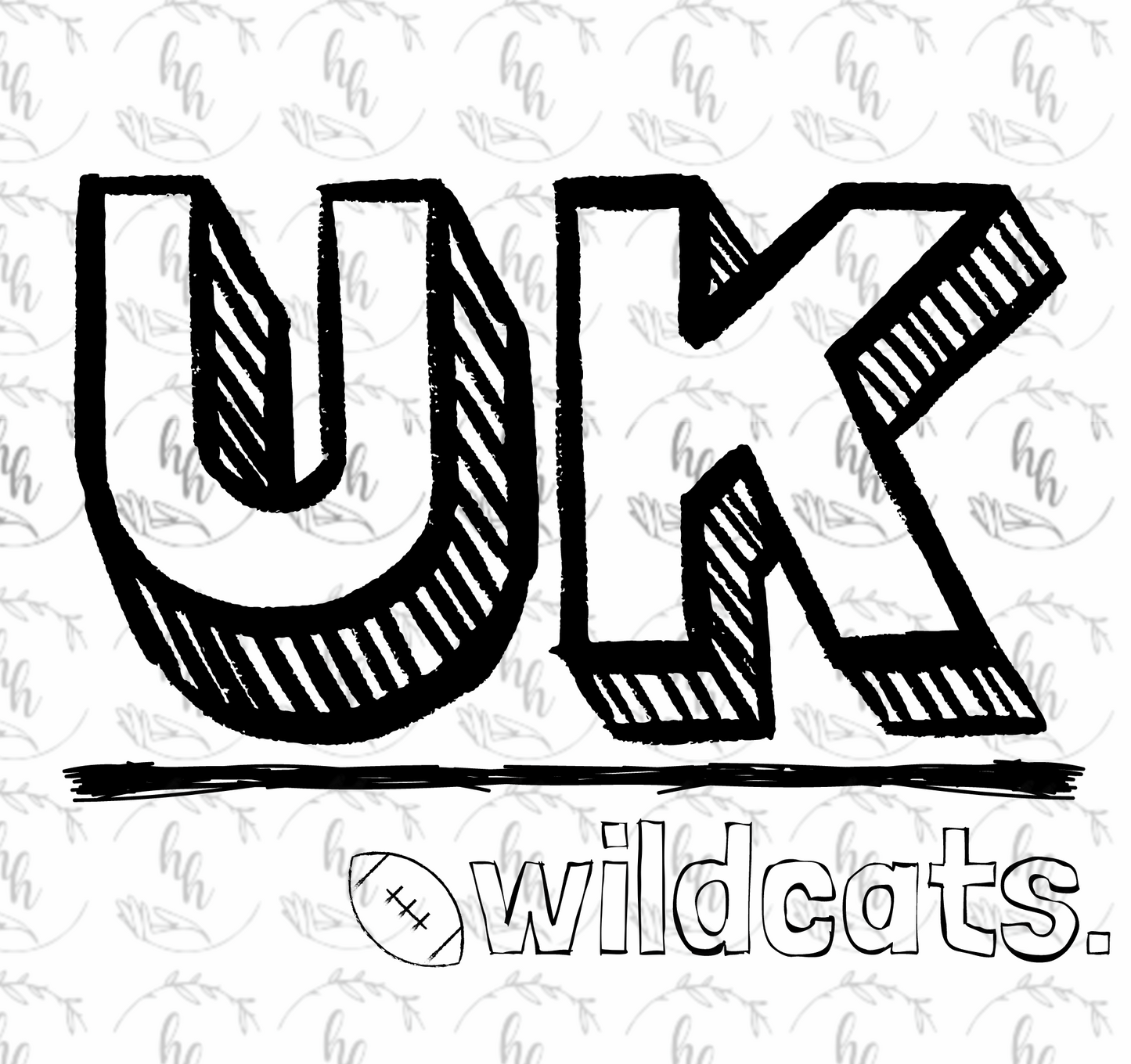 UK Scribble PNG - Digital Download