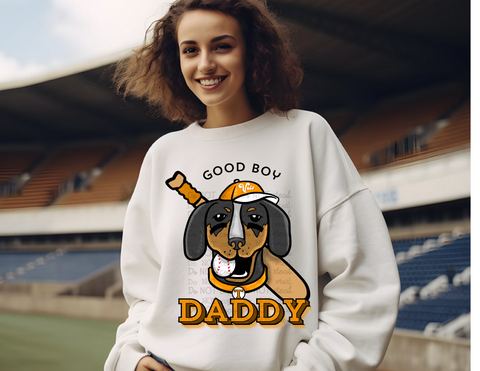 Daddy Smokey - Baseball PNG - Digital Download