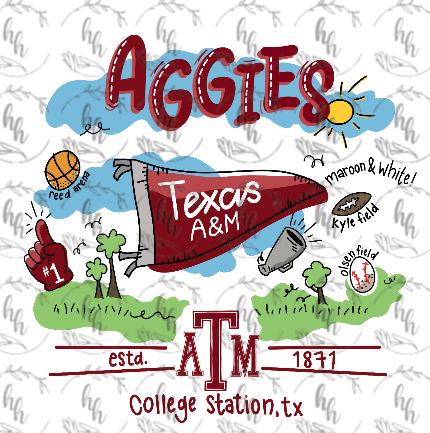 ATM Doodle PNG - Digital Download