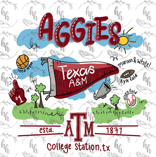 ATM Doodle PNG - Digital Download