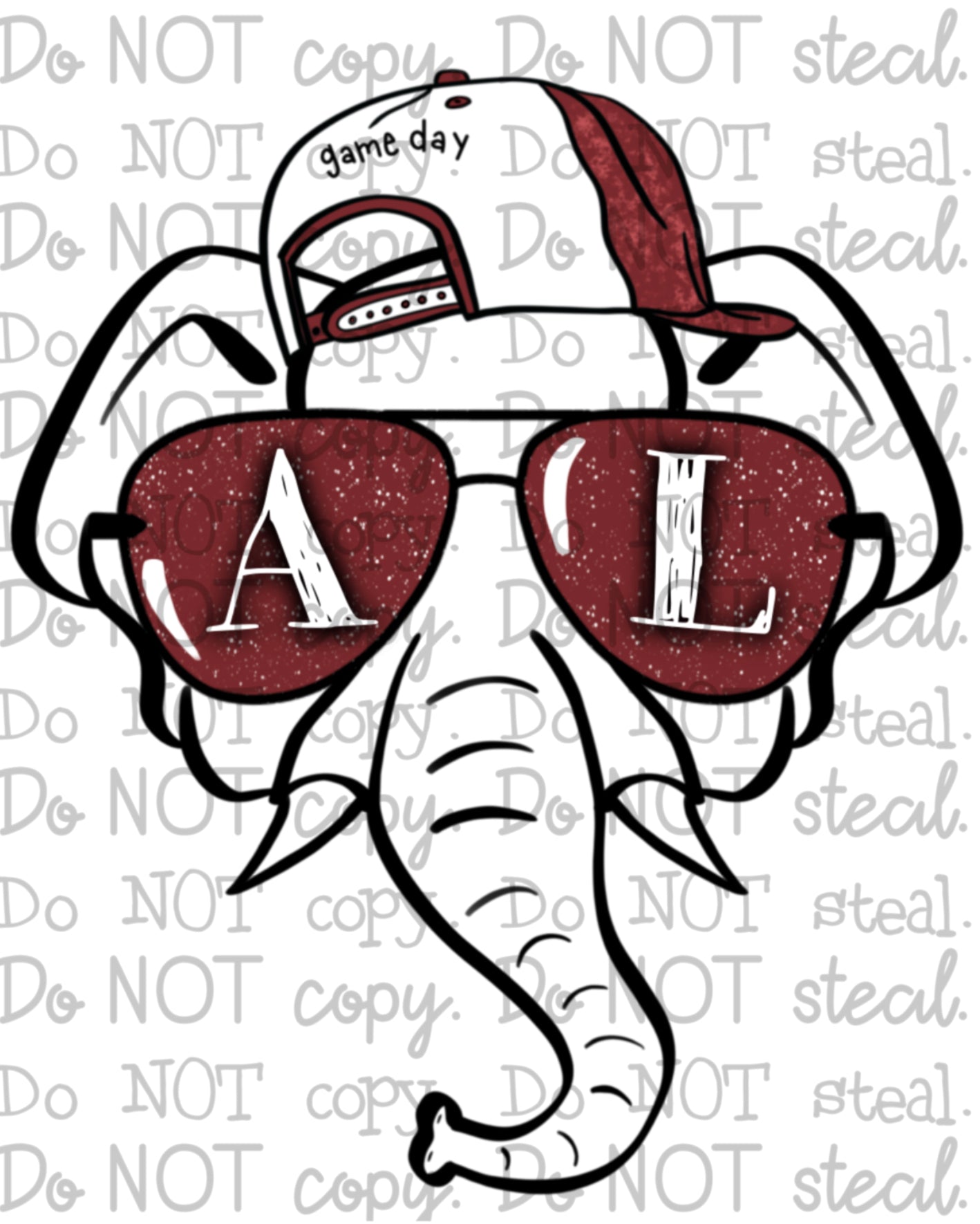 AL Aviator Glasses PNG - Digital Download