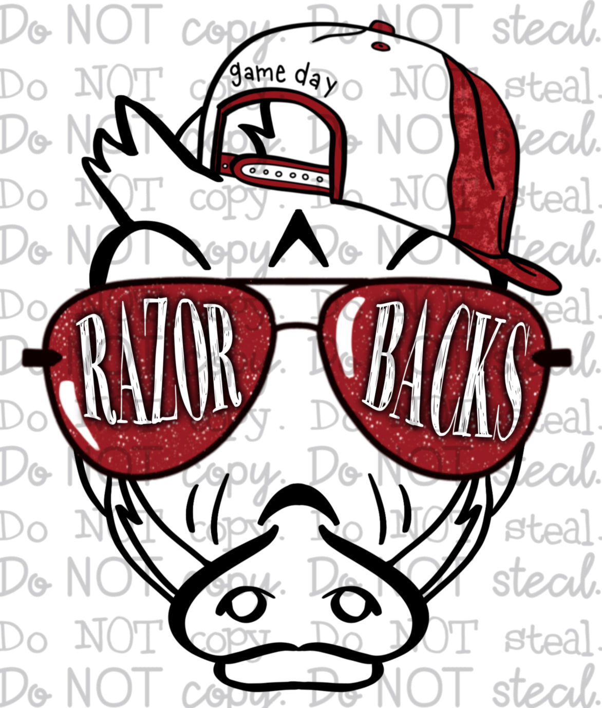 AR Aviator Glasses PNG - Digital Download