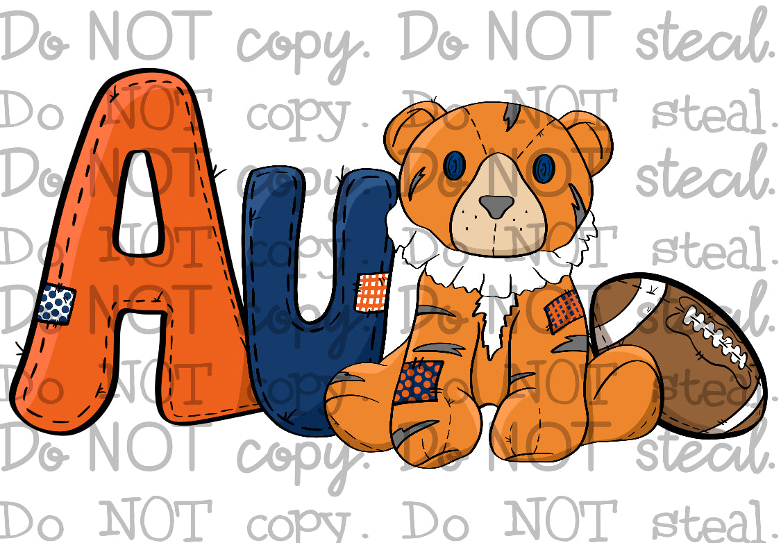 AU Plushie PNG - Digital Download