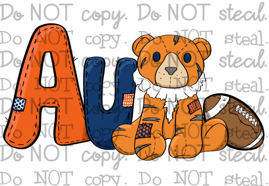 AU Plushie PNG - Digital Download