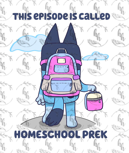 Blue B2S HS PreK PNG - Digital Download - GL