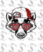 WI Heart Glasses PNG - Digital Download