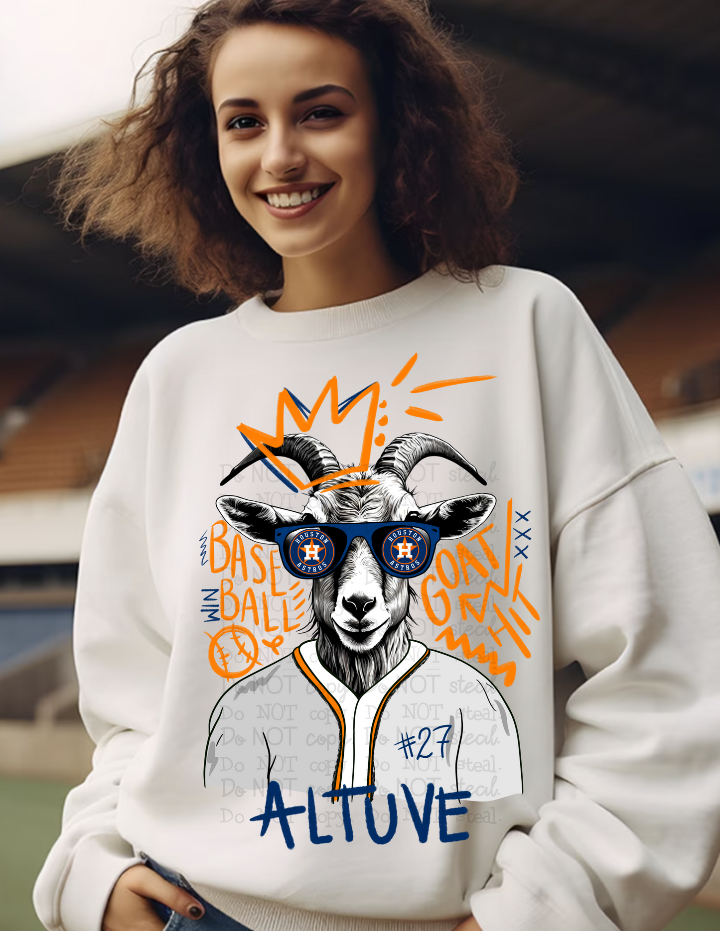 Goat 6 - Baseball PNG - Digital Download