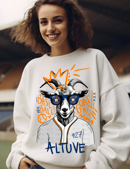 Goat 6 - Baseball PNG - Digital Download