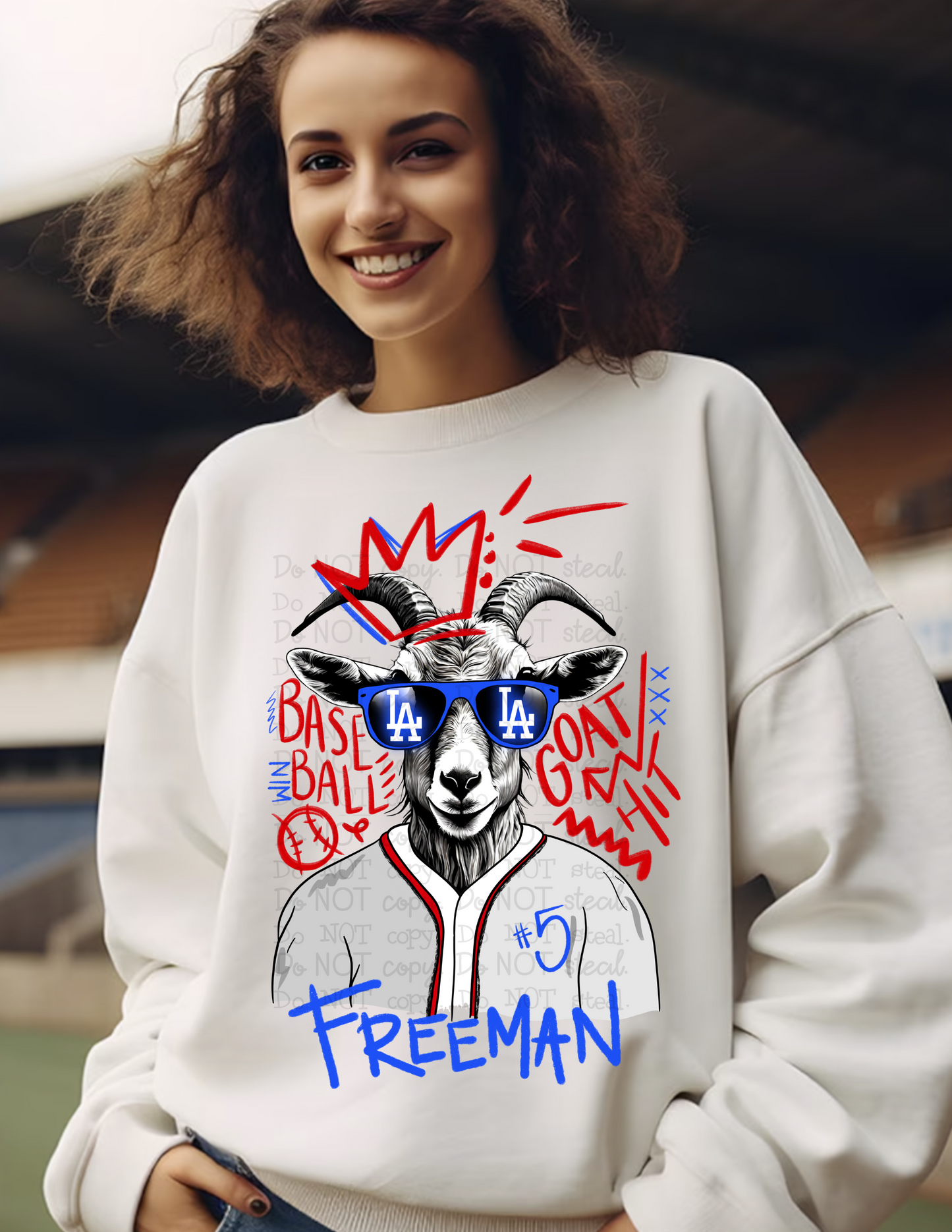 Goat 1 - Baseball PNG - Digital Download