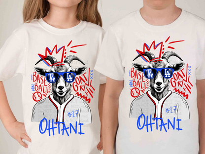 Goat 5 - Baseball PNG - Digital Download