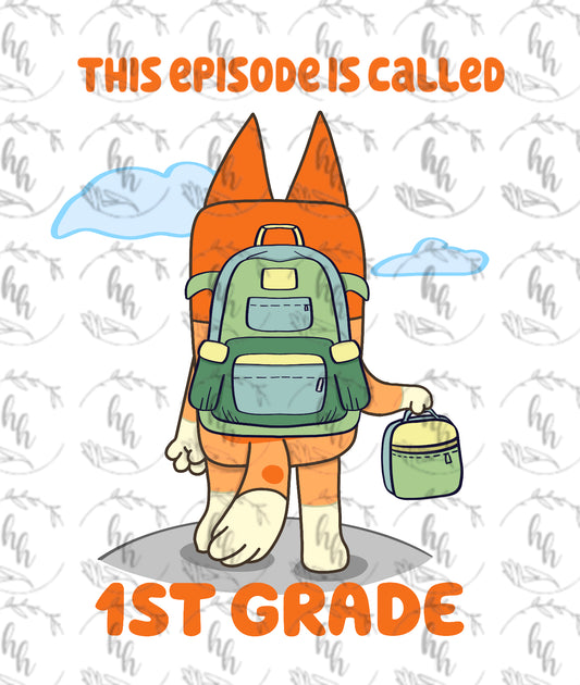 Bingo B2S 1ST PNG - Digital Download