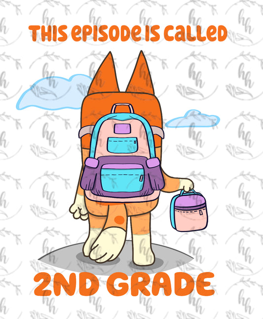 Bingo B2S 2nd PNG - Digital Download - GL