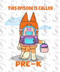 Bingo B2S PreK PNG - Digital Download - GL