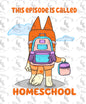 Bingo B2S Homeschool PNG - Digital Download - GL