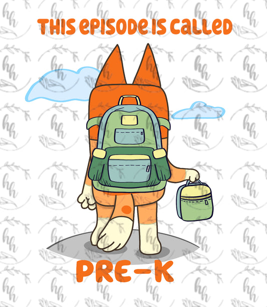 Bingo B2S PreK PNG - Digital Download