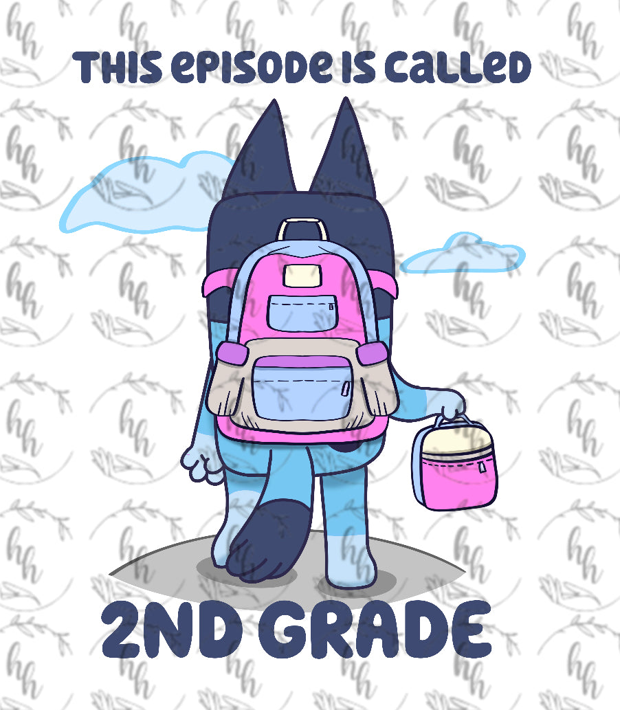 Blue B2S 2ND PNG - Digital Download - GL