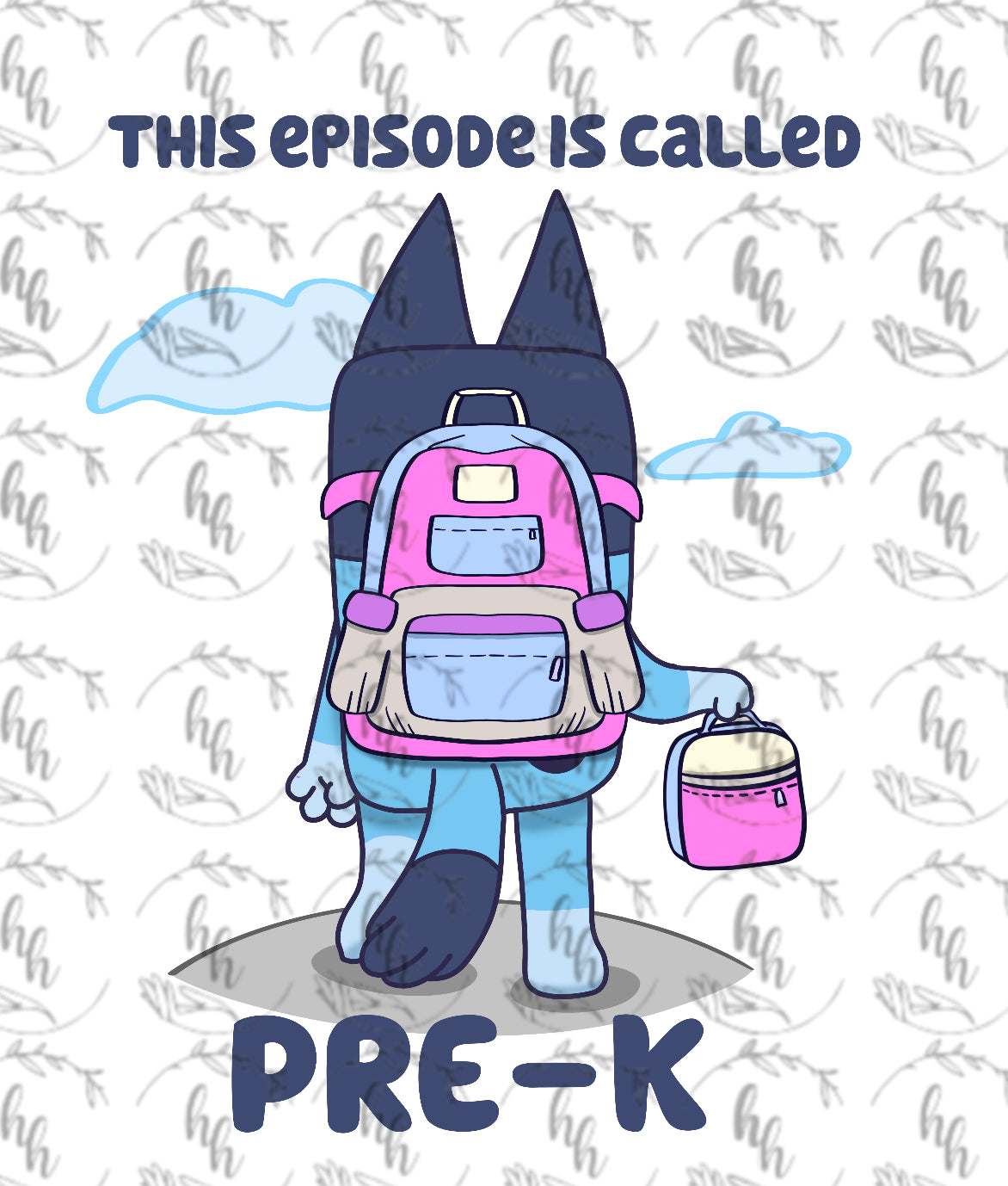 Blue B2S PreK PNG - Digital Download - GL